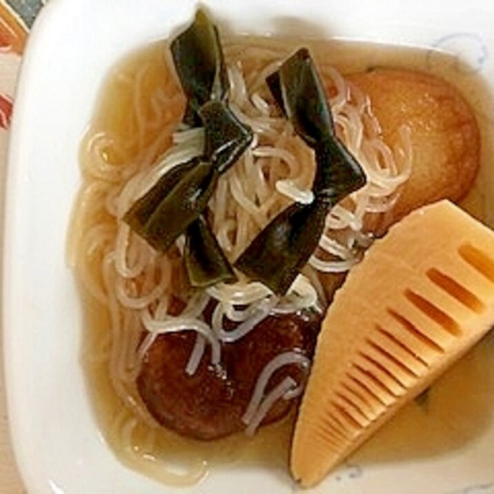 筍 しらたき さつま揚げ 結びおでん昆布の煮物 レシピ 作り方 By 2727椿 楽天レシピ 筍 しらたき さつま揚げ 結びおでん昆布の煮物 レシピ 作り方 By 2727椿 楽天レシピ